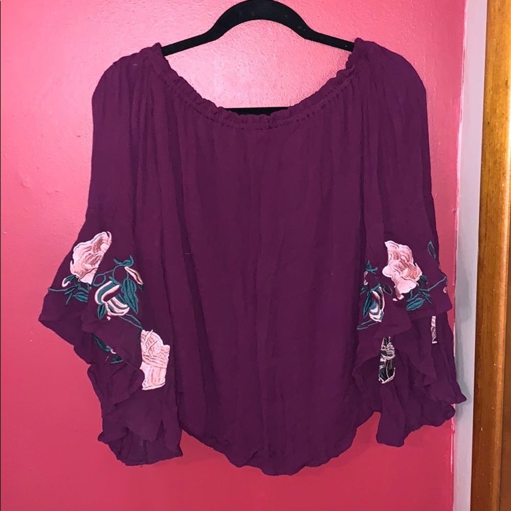 Off the shoulder top